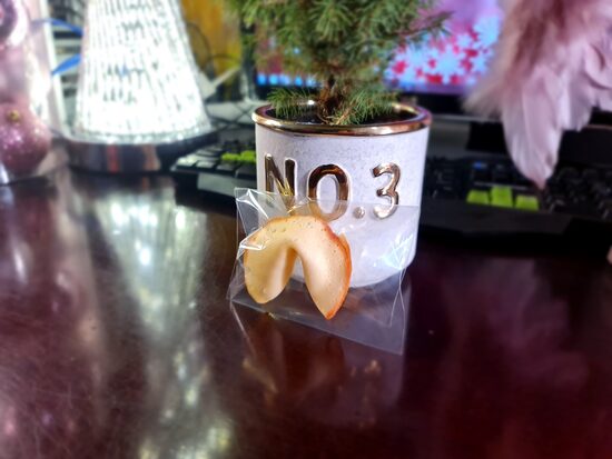 Mini Fortune Cookie in a Bag (approx. 1000 pieces)